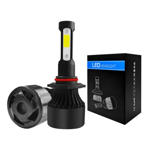 2 PCS S2 9005 / HB3 / H10 DC9-36V / 25W / 6000K / 2500LM IP68 lampes de phare de voiture LED (blanc froid) SH41LW1333-08
