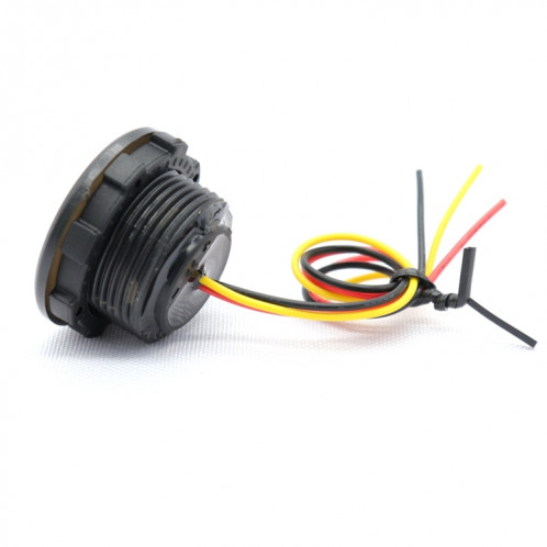 B3612 DC 0-100V IP67 Voltmètre numérique modifié universel pour voiture / RV / bateau avec câble, longueur de câble: 18 cm SH10601003-04