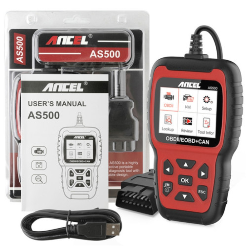 Outil de diagnostic de voiture de lecteur de moteur de scanner d'Ancel AS500 OBDII SH16561416-08