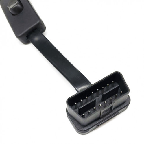 Outil de diagnostic étendu OBD de voiture OBD2 16PIN à câble série RS232 DB9 avec interrupteur SH20601774-06
