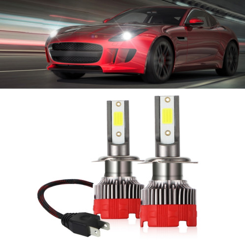 2 PCS EV18 H7 DC9-30V 20W 6000K 2500LM lampes de phare de voiture LED SH209266-011