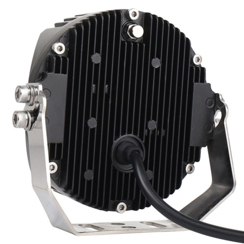 5 pouces DC12V-24V 5000LM 6500K 50W phare de voiture LED pour Jeep Wrangler / Harley SH2131601-06
