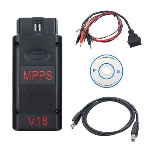 MPPS V18 Main + Tricore + Multiboot V18.12.3.8 avec outil de Diagnostic de téléphérique Breakout Tricore SH2186243-08