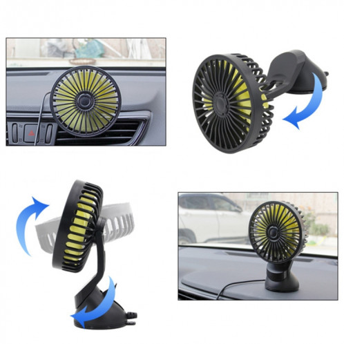 Ventilateur de refroidissement électrique de ventouse de console centrale de voiture portative de F402 avec l'aromathérapie SH22941572-016
