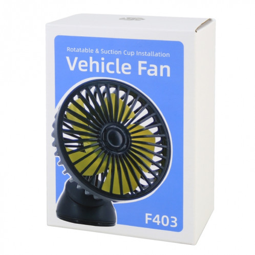 Ventilateur de refroidissement électrique de ventouse de console centrale de voiture portative de F403 avec l'aromathérapie SH2295403-015