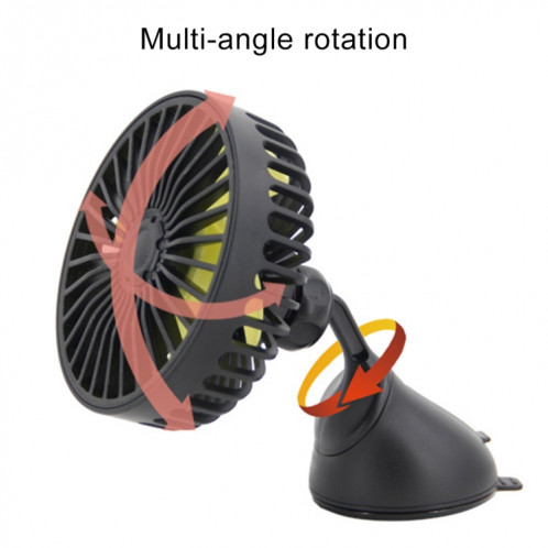 Ventilateur de refroidissement électrique de ventouse de console centrale de voiture portative de F403 avec l'aromathérapie SH2295403-015