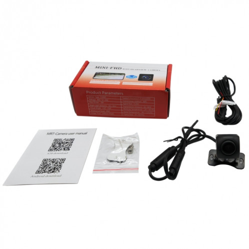 Caméra d'angle mort grand angle de recul de vue arrière sans fil de voiture WiFi SH234228-09