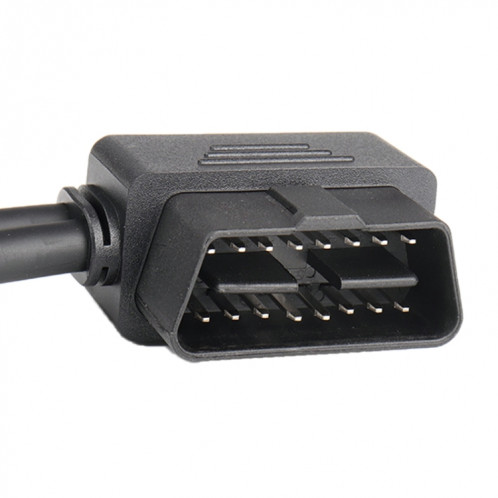 16PIN voiture L forme 90 degrés connecter OBD Diagnostic câble étendu OBD2 mâle à câble femelle SH2346853-04