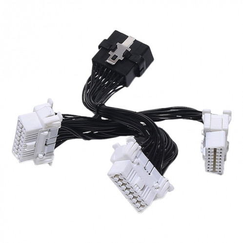 Câble OBD2 de câble étendu de diagnostic OBD de voiture 3 en 1 pour Toyota SH2347138-04