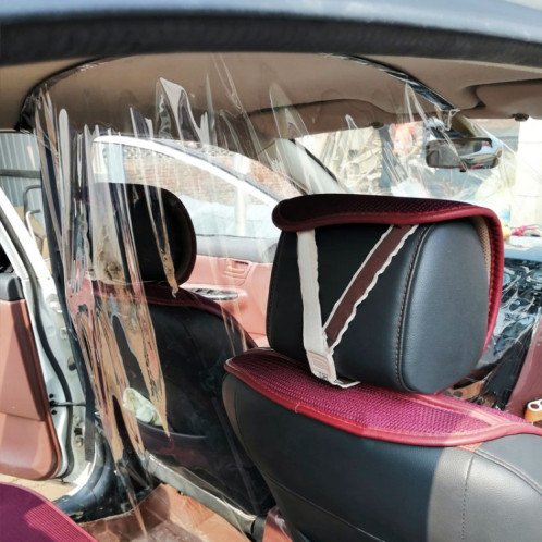 Film protecteur anti-salive transparent de bouclier anti-pulvérisation de quarantaine de voiture, siège du conducteur universel SH2379901-07