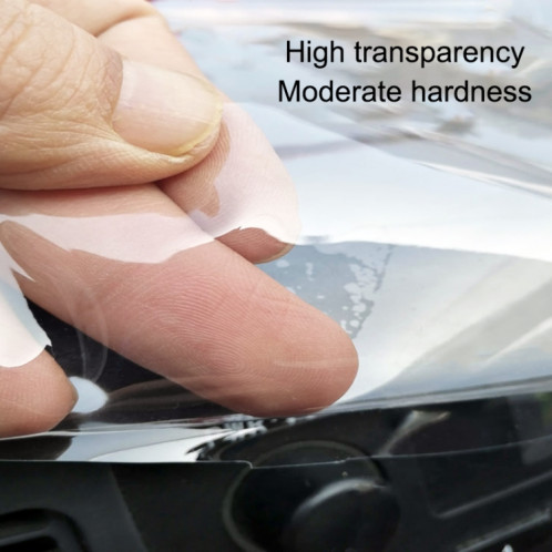 Film protecteur anti-salive transparent de bouclier anti-pulvérisation de quarantaine de voiture, siège du conducteur universel SH2379901-07