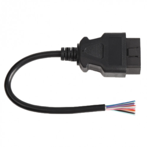 Câble d'extension OBD 2 de ligne d'ouverture de câble OBD mâle 16PIN pour scanner de diagnostic de voiture, longueur de câble: 100 cm SH42731905-05
