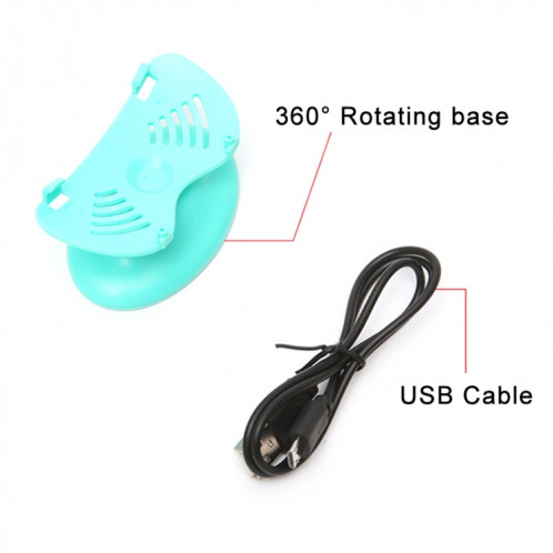 Ventilateur de ventilation de voiture Interface USB multifonction Lampe LED Ventilateur portable SH631D1150-011