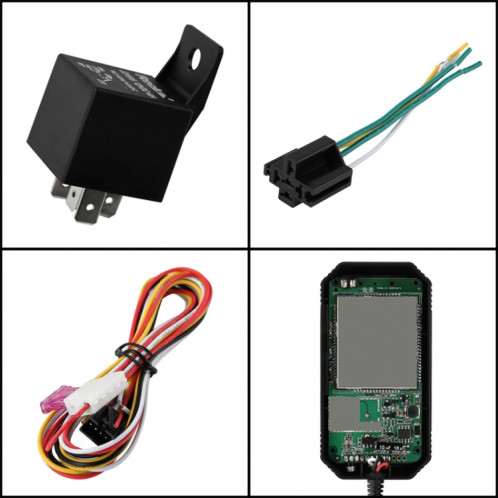 TK300 3G GPS / GPRS / GSM traqueur GPS de suivi de véhicule de camion de voiture en temps réel avec batterie et relais SH27141007-015
