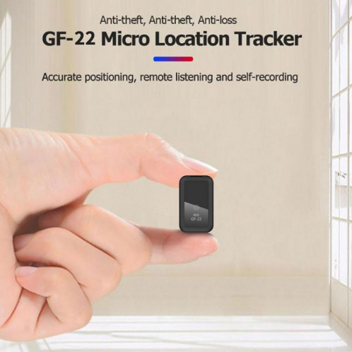 GF22 voiture GPS suivi dispositif antivol positionnement magnétique Adsorption Anti perte dispositif commande vocale enregistrable SH3047707-010