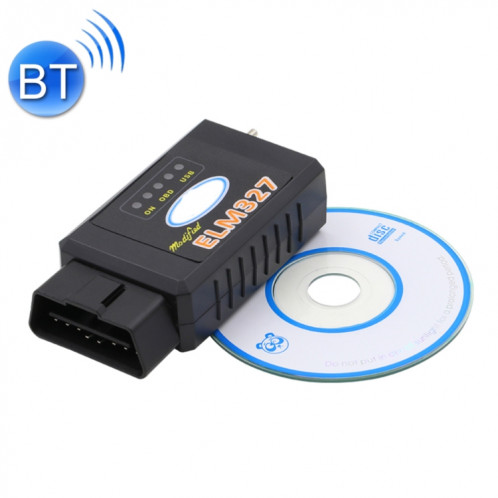 Outil de scanner de diagnostic automatique USB OBDII d'interface Bluetooth V1.5 ELM327 avec interrupteur SH31231743-07