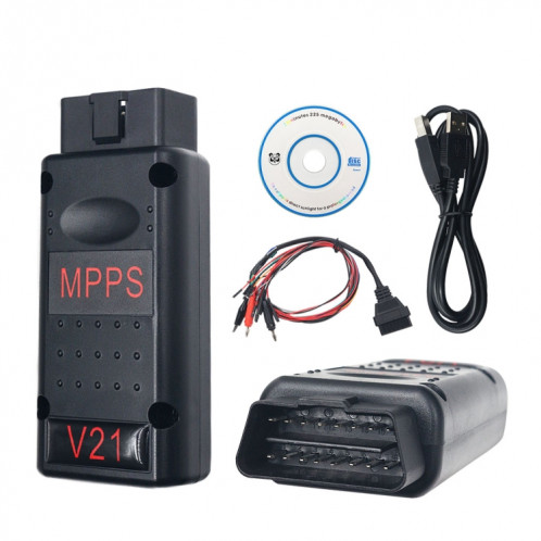 MPPS V21 Main + Tricore + Multiboot EDC Flash / Eeprom Checksum OBD2 Interface de Diagnostic de voiture SH3128821-08