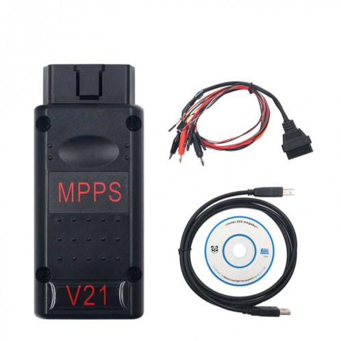MPPS V21 Main + Tricore + Multiboot EDC Flash / Eeprom Checksum OBD2 Interface de Diagnostic de voiture SH3128821-08