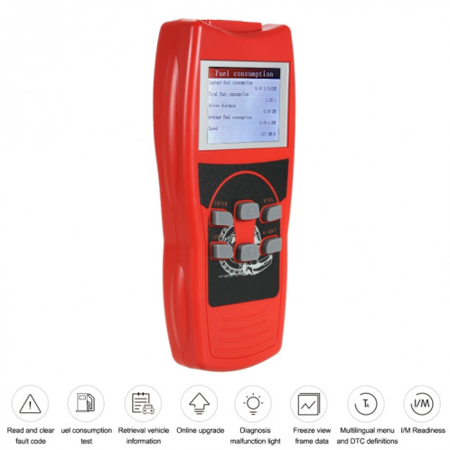 Outil de diagnostic de détecteur de défaut OBD2 de lecteur de code de voiture V800 Mini SH3377279-010