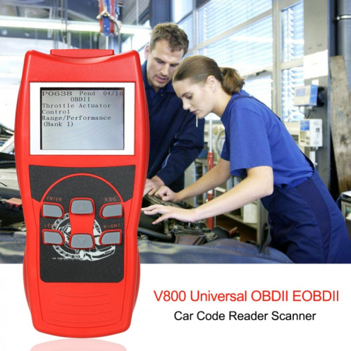 Outil de diagnostic de détecteur de défaut OBD2 de lecteur de code de voiture V800 Mini SH3377279-010