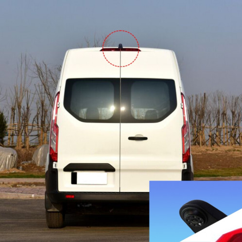 PZ466 voiture étanche 170 degrés caméra de vue de feu de freinage pour Ford Transit 2014-2015 SH3398841-011
