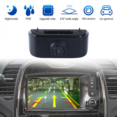 PZ469 voiture étanche 170 degrés caméra de vue de feu de freinage pour Nissan N200 2010-2017 SH34041712-011