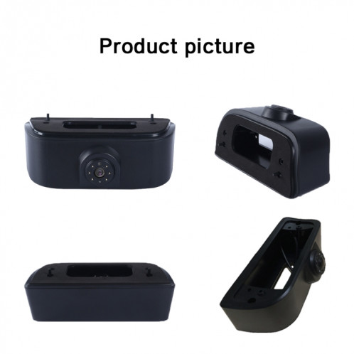 PZ469 voiture étanche 170 degrés caméra de vue de feu de freinage + moniteur de vue arrière 7 pouces pour Nissan N200 2010-2017 SH3405494-012