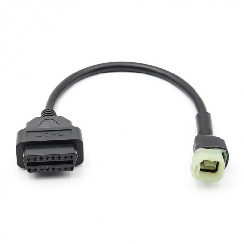 Câble de connecteur de moto OBD 16PIN femelle à 4PIN pour Honda SH3537459-05