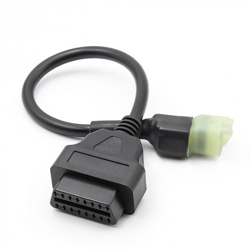 Câble de connecteur de moto OBD 16PIN femelle à 4PIN pour Honda SH3537459-05