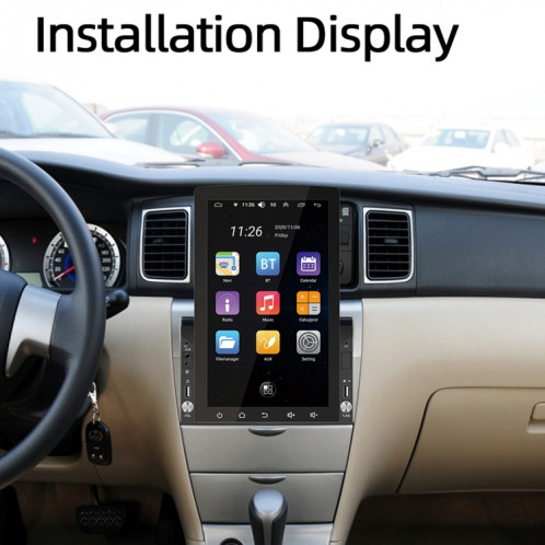 Interconnexion de téléphone portable de soutien de machine de navigation d'Android de voiture D110 / commande de volant SH3558885-016
