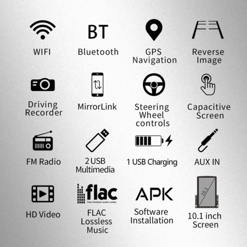 Interconnexion de téléphone portable de soutien de machine de navigation d'Android de voiture D110 / commande de volant SH3558885-016