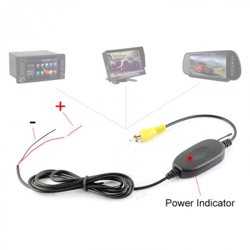 Émetteur récepteur de caméra d'inversion de voiture 2.4g SH39241349-06