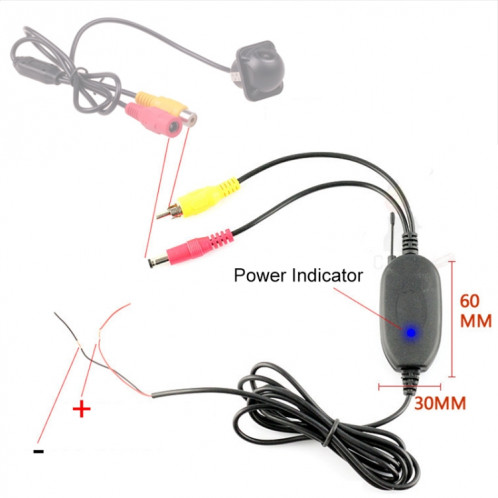 Émetteur récepteur de caméra d'inversion de voiture 2.4g SH39241349-06