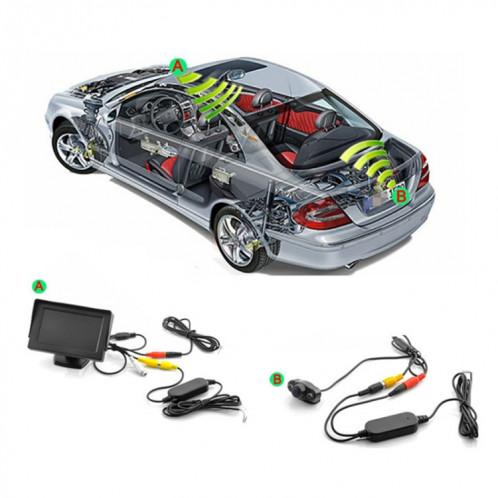 Émetteur récepteur de caméra d'inversion de voiture 2.4g SH39241349-06