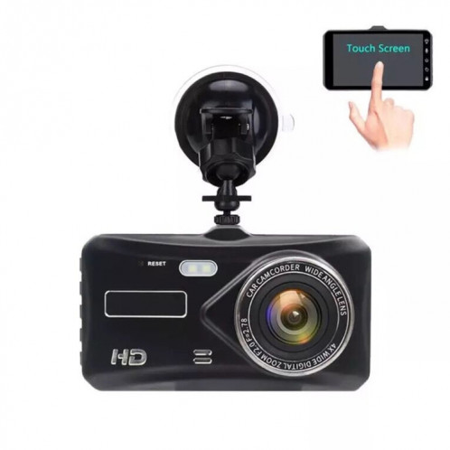 X97 4 pouces Avant et arrière Dual-enregistrant HD 1080P Vision Night Vision Enregistreur de conduite Enregistrement de la boucle Enregistrement en boucle / Surveillance du parking SH42411020-07