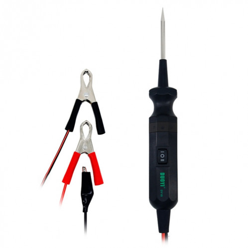 DUOYI DY18 Testeur de circuit de voiture Toute sonde Outil de diagnostic 12V 24V Voltmètre de courant SH4492805-010