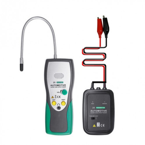 DUOYI DY25 Testeur de voitures Cable courte et ouvert de circuit Testeur Tester Tracer Diagnostic Tone Line Finder SH4494272-08