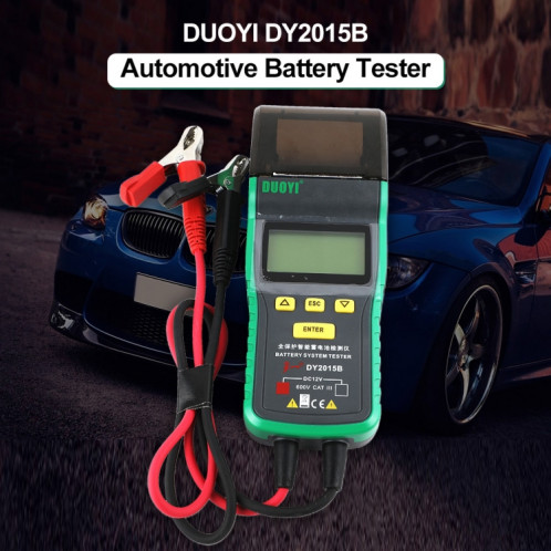 DUOYI DY2015B Voiture 12V Testeur de batterie SH4500902-08