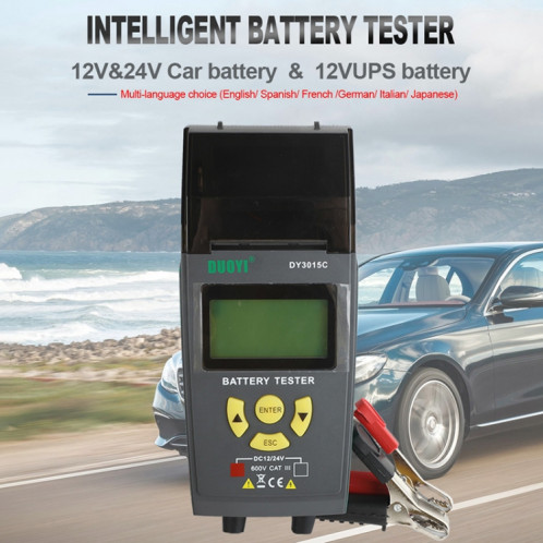 DUOYI DY3015C Voiture 24V Testeur de batterie SH4502421-010