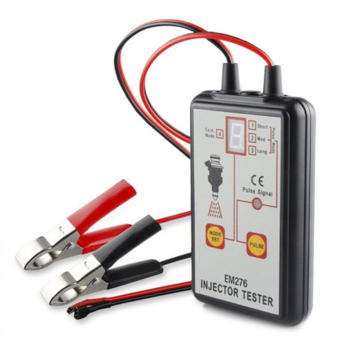 Testeur d'injecteur de carburant de voiture EM276 4 Touche de diagnostic de système de carburant en mode PLUSE SH45691835-08