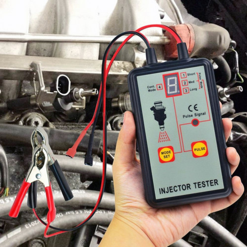 Testeur d'injecteur de carburant de voiture EM276 4 Touche de diagnostic de système de carburant en mode PLUSE SH45691835-08