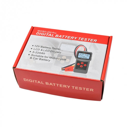 Micro-200 pro Battery Testeur de batterie Pile Résistance interne Analyseur de sauvetage SH45711135-09