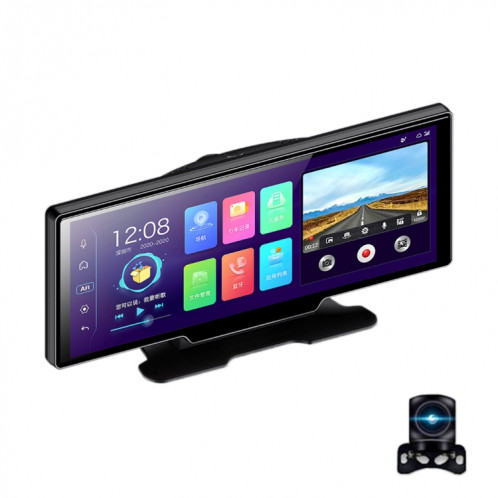 K880 voiture 11 pouces écran large 1080P 4G Console de la console Conduite de conduite Revers de contrôle vocal Control Android AR Navigateur avec dongle Bluetooth SH45741398-09