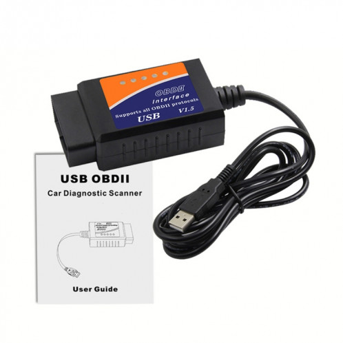 OBD ELM327 V1.5 Scanner de diagnostic de panne de voiture USB SH45801925-09