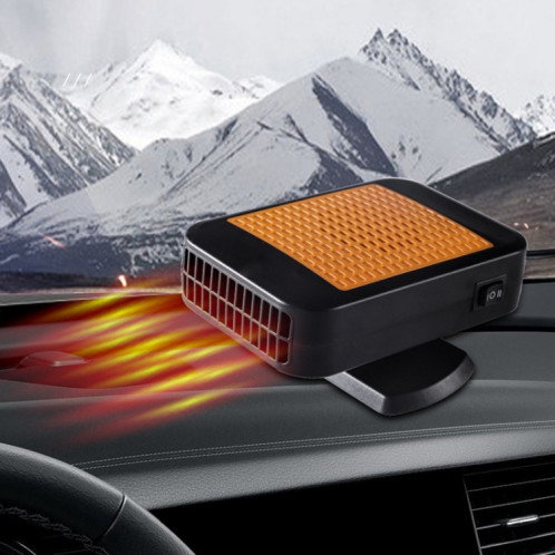 Dégivreur de pare-brise de pare-brise arrière multifonctionnel de la voiture 12V Hollow Hollow (Orange) SH608E950-07