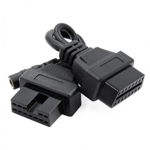 12pin à 16 points Câble d'adaptateur de diagnostic OBDII pour Mitsubishi SH47321713-05