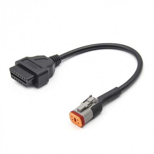4pin Motorcycles OBD2 Câble de conversion OBDII ADAPTATEUR DE DIAGNOSTIC POUR HARLEY DAVIDSON SH47371845-05