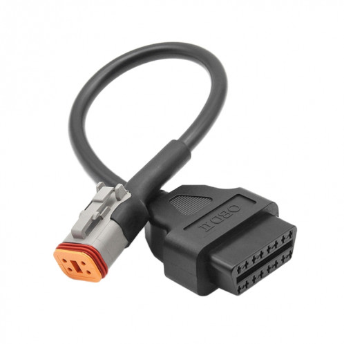 4pin Motorcycles OBD2 Câble de conversion OBDII ADAPTATEUR DE DIAGNOSTIC POUR HARLEY DAVIDSON SH47371845-05