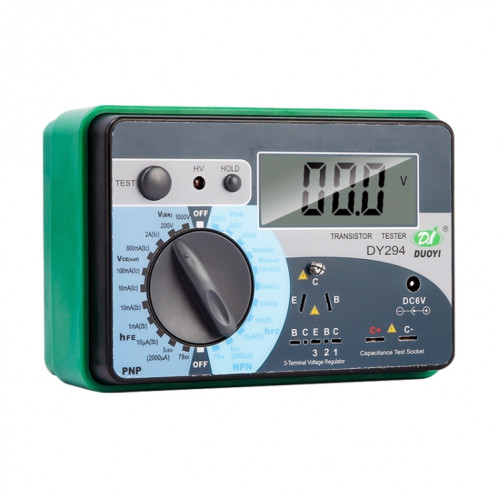 DUOYI DY294 Transistor Numérique multifonction Analyseter SH4815204-09