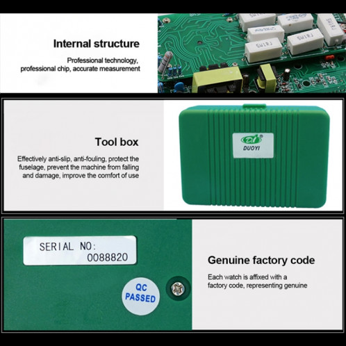 DUOYI DY294 Transistor Numérique multifonction Analyseter SH4815204-09